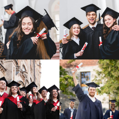 Exclusive High School Graduation Photoshoot with Graduates