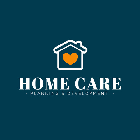 Home Care,development company logo Logo Design Template