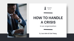 Business Tips for Coping with Crisis