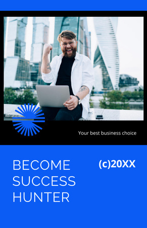 Business Startup Success Conference Flyer 5.5x8.5in Tasarım Şablonu