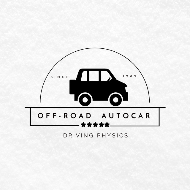 Ad of Off-road Cars Logo 1080x1080px Modelo de Design