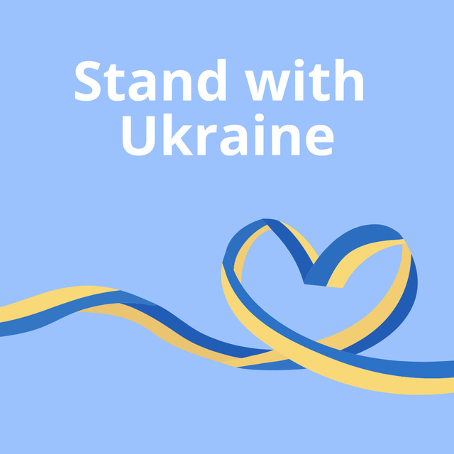 Global Understanding of the Conflict in Ukraine Instagram Tasarım Şablonu