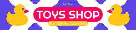 Platilla de diseño Sale of Best Gifts for Children Ebay Store Billboard