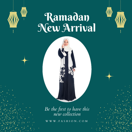 Designvorlage Ramadan New Arrival of Fashion für Instagram
