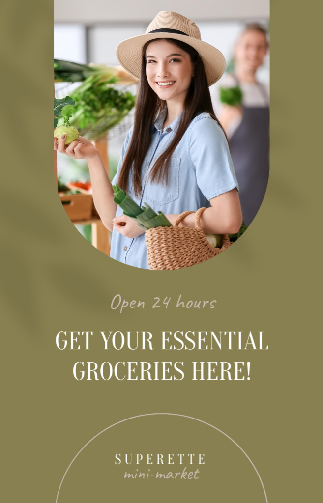 Szablon projektu Groceries Store Ad IGTV Cover