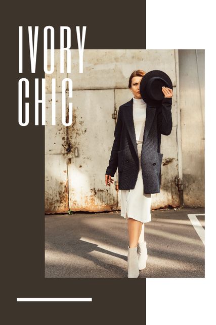 Young Woman in Tender white Dress Tumblr – шаблон для дизайна