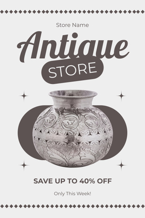 Time-Honored Vase With Ornaments At Reduced Price Offer Pinterest Design Template