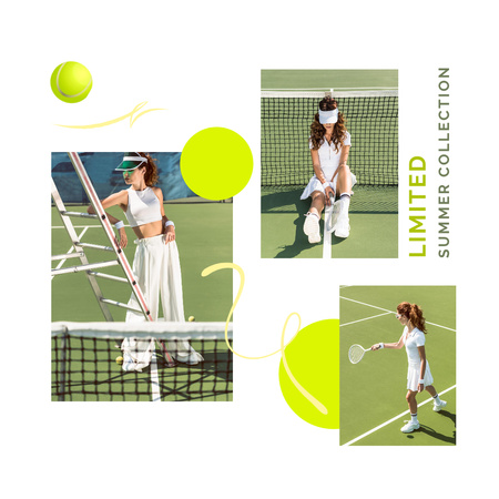 Platilla de diseño Summer Collection of Sport Clothes Instagram