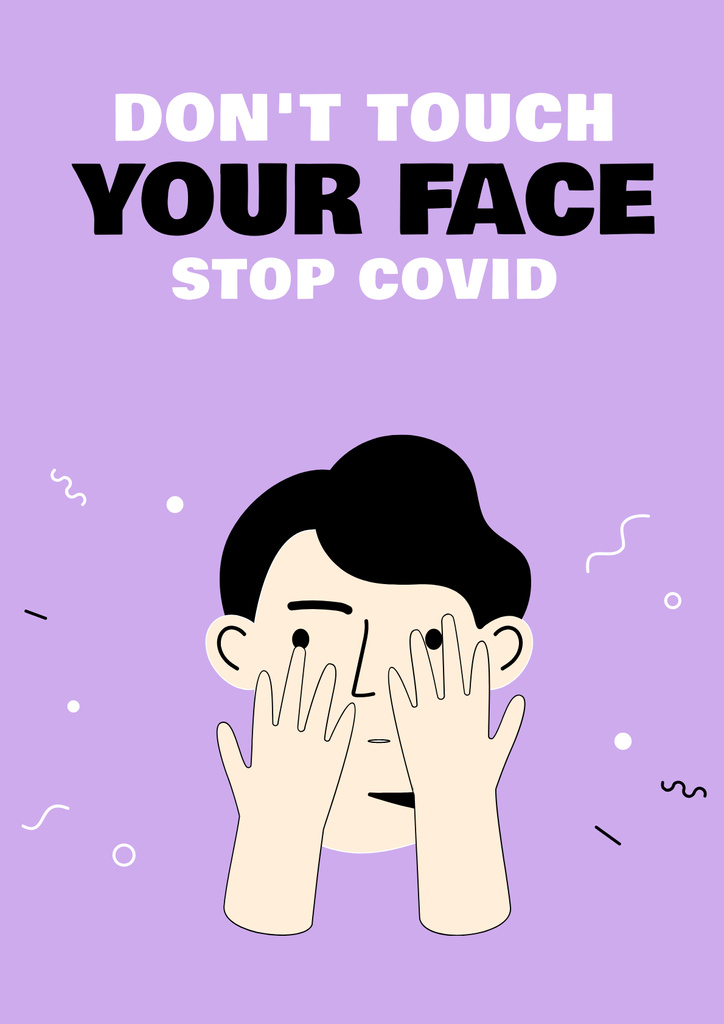 Stop Pandemic Motivational Poster Poster – шаблон для дизайна