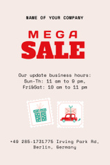 Mega Sale For Christmas In Summer With Present