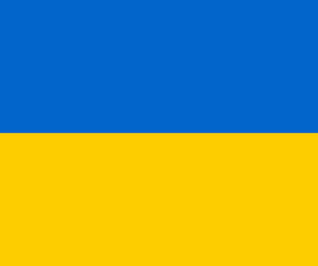 National Flag of Ukraine Facebook Design Template