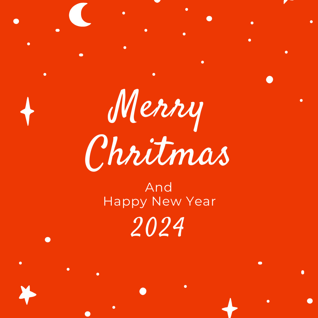 Ontwerpsjabloon van Logo van Cute Christmas Holiday Greeting