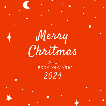 Platilla de diseño Cute Christmas Holiday Greeting Logo