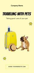 Pet-Approved Travel Guide with Cute French Bulldog And Suitcase