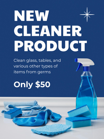 Clean Poster USデザインテンプレート