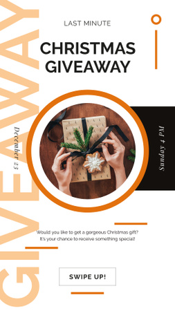 Plantilla de diseño de Christmas gift boxes Instagram Story 