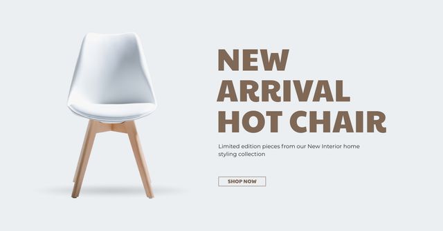 New Collection of Stylish Furniture Facebook AD Πρότυπο σχεδίασης