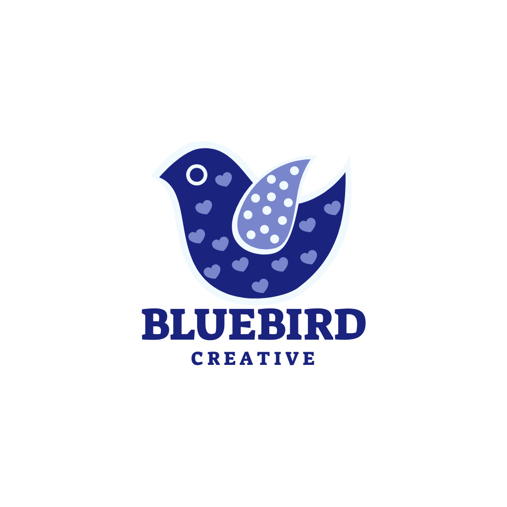 Emblem of Creative Agency Logoデザインテンプレート