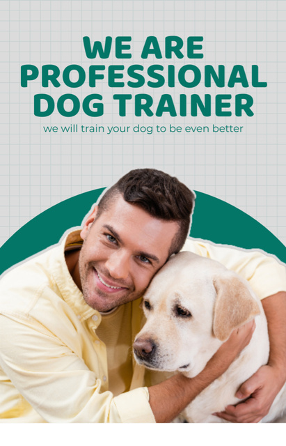 Szablon projektu Professional Dog Trainer's Offer IGTV Cover