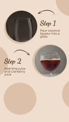 Steps for Homemade Cocktail Cooking