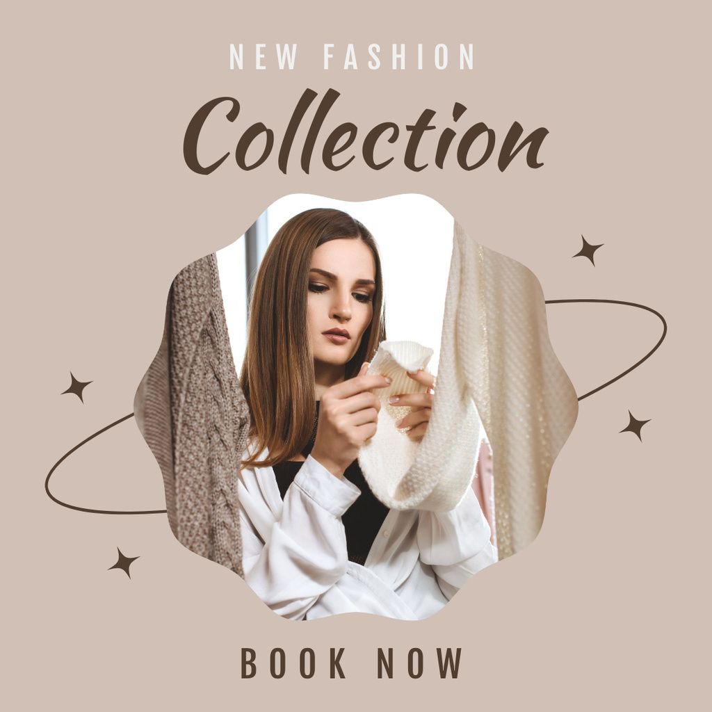 Wear Collection Ad for Women Instagram tervezősablon