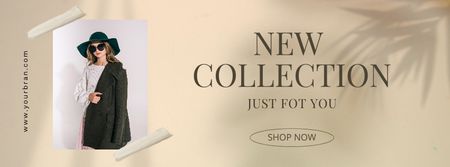 New Collection Just for You Facebook coverデザインテンプレート