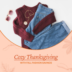 Stylish Autumn Outfits Sale On Thanksgiving