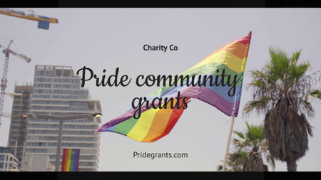 Modèle de visuel LGBT Community Invitation - Full HD video