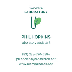 Contact Details of the Laboratory Employee