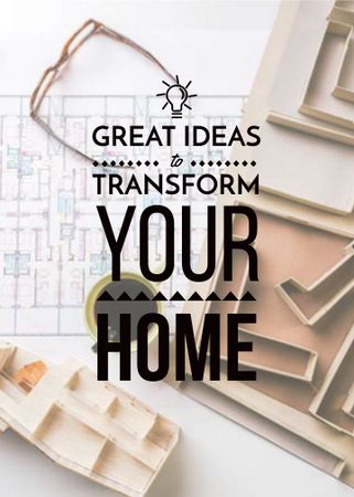 Platilla de diseño Tools for Home Renovation inspiration Flayer