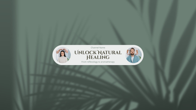 Natural Healing Blog With Reflexology And Aromatherapy Youtube Design Template