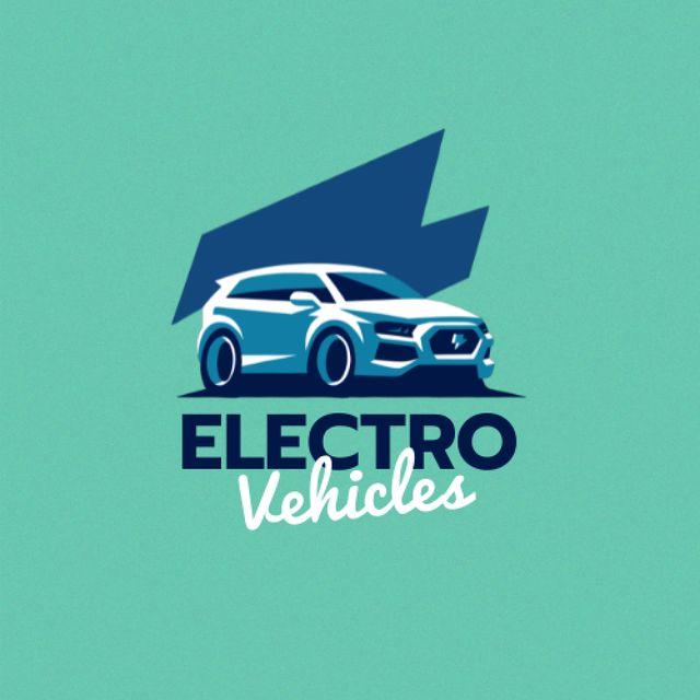 Electro Vehicles Ad Animated Logo tervezősablon