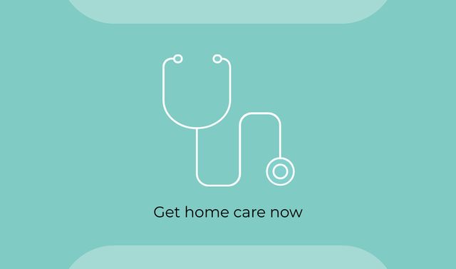 Dedicated Nurse Care Services Offer Business card – шаблон для дизайну