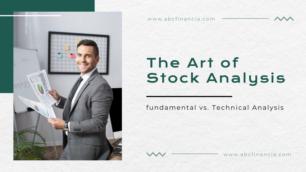 Fundamentals of Stock Trading Presentation Wide tervezősablon