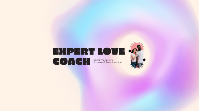 Discover Love's Magic with Coach Youtube Design Template