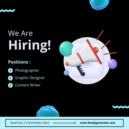 Several Creative Specialist Positions Available Now Instagram Design Template