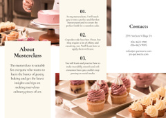 Pastry Baking Masterclass Announcement With Tutor And Quote