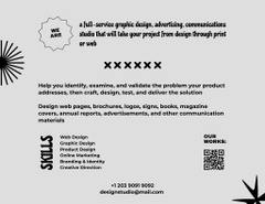 Ad of Graphic Design Studio Services with Team