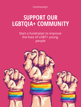 Szablon projektu Pride Poster US