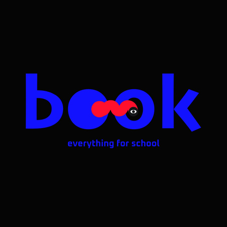 Back to School Bright Offer Logo tervezősablon