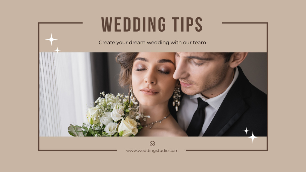 Wedding Photo Studio Offer Youtube Thumbnail Design Template