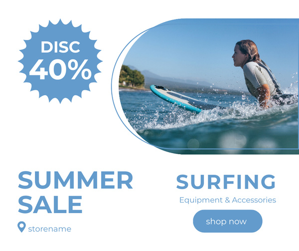 Offer Discounts on Equipment and Accessories for Surfing