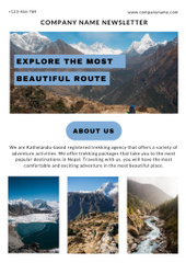 Beautiful Travel Route in Nepal