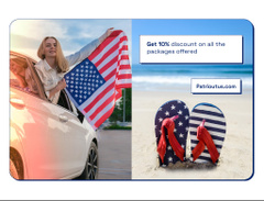 USA Independence Day Vacation Sale Offer