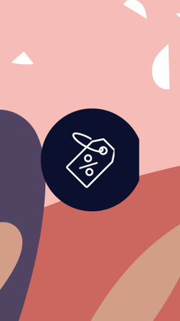 Platilla de diseño Icon of Price Tag Instagram Highlight Cover