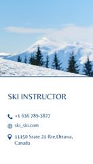 Ski Instructor Offer