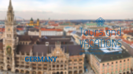 Designvorlage Tour Invitation Germany Famous Travelling Spots für Full HD video