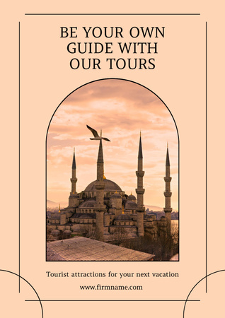 Travel Tour Offer Poster Tasarım Şablonu