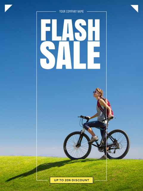 Bike Sale Poster  Poster US Design Template