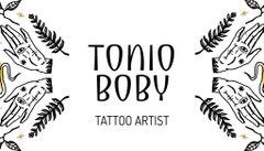 Creative Tattoo Artist Offer With Twigs